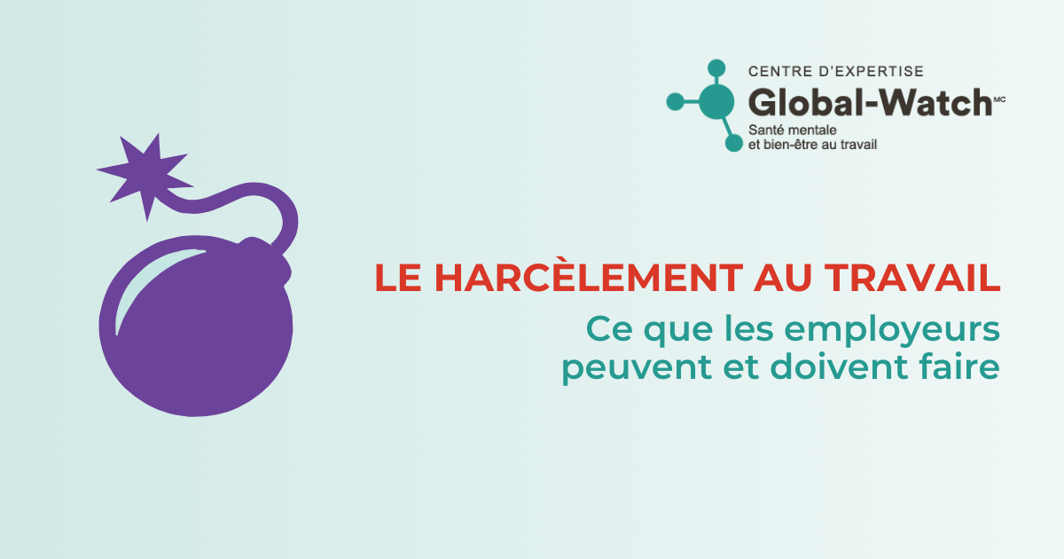 Mise à jour de la trousse d’outils sur le harcèlement au travail