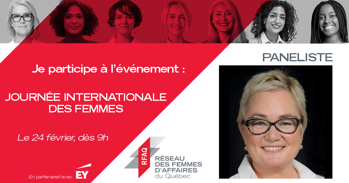 Journée internationale des femmes du Réseau des Femmes d’affaires du Québec