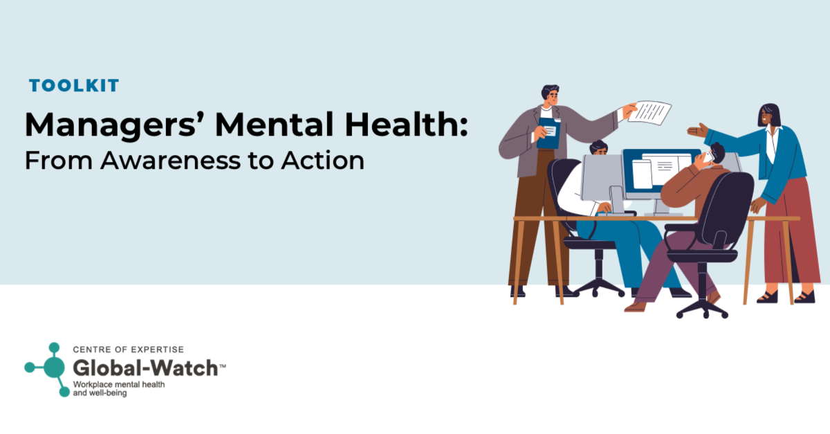 New Toolkit: Managers’ Mental Health – From Awareness to Action
