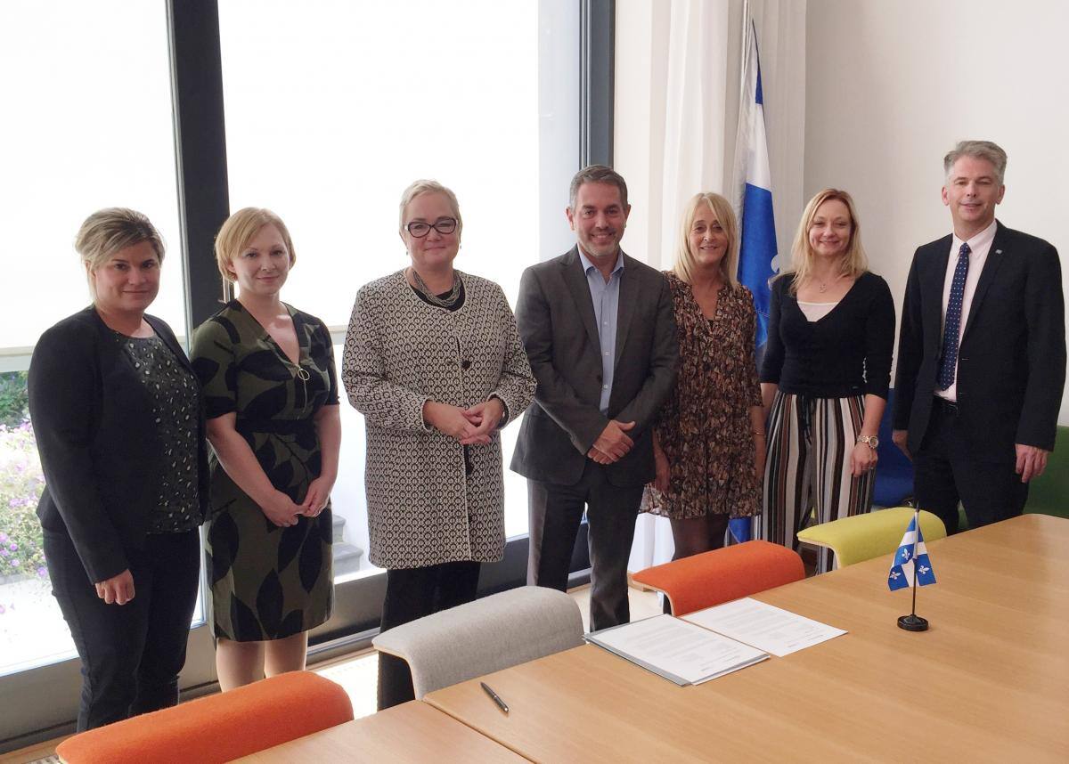 International Collaboration Belgium-Quebec to Promote Good Practices in Workplace Health and Well-Being