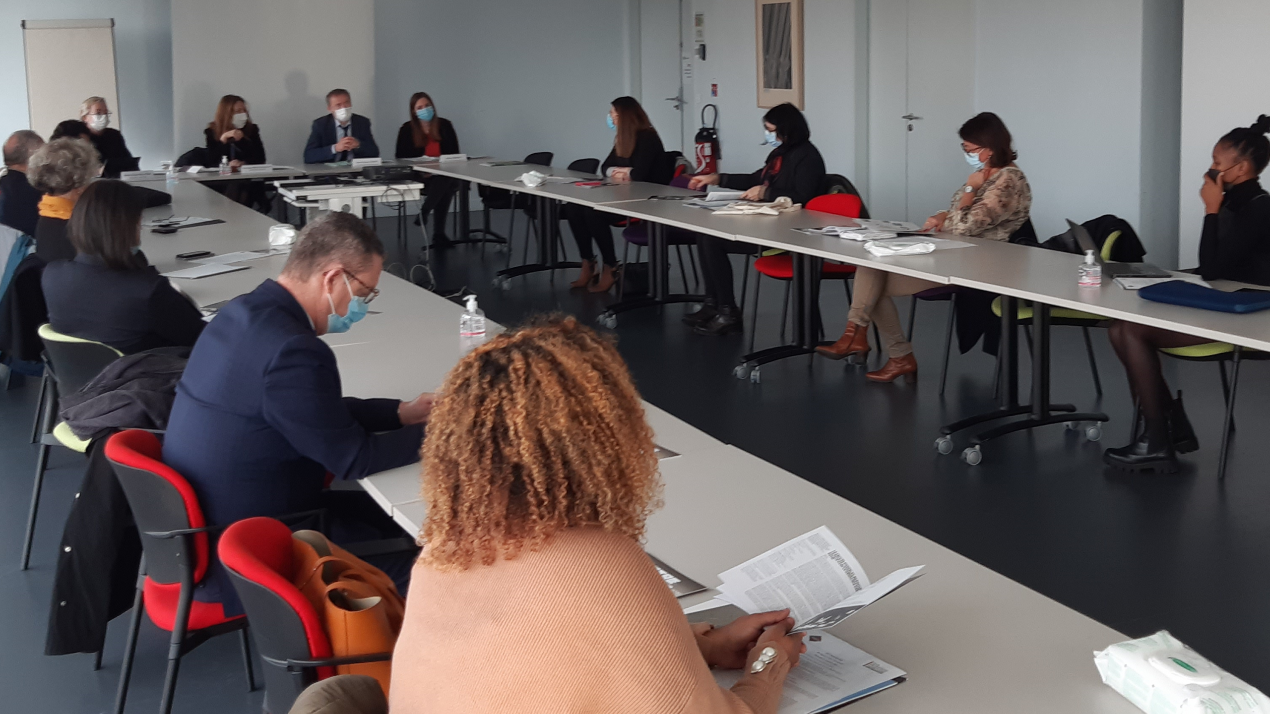 Marie-Claude Pelletier reçue comme conférencière par l'Association française Plaine commune
