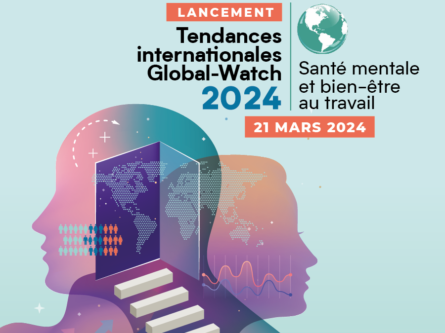 Tendances internationales Global-Watch 2024 – Santé mentale et bien-être au travail – Téléchargement